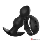 ANBIGUO Watchme Remote Control Plug Tiberio Anal Vibrator. Experience unrivaled pleasure with the Tiberio Anal Vibrator.