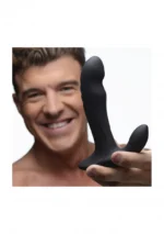 Alpha-Pro 17x P-trigasm 3-in-1 Silicone Prostate Stimulator. Unlock a world of pleasure with the 17x P-Trigasm 3-in-1 Silicone Prostate Stimulator.