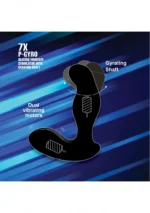 Alpha-Pro 7x P-gyro Prostate Stimulator With Rotating Shaft. Unlock a new level of pleasure with the 7x P-Gyro Prostate Stimulator.