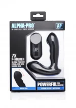 Il 7x P-milker Stimolatore P-spot di Alpha-Pro offre una stimolazione della prostata con le sue 7 impostazioni di vibrazione.