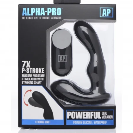 Scopri il piacere con il 7x P-stroke Stimolatore Prostatico di Alpha-Pro