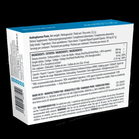 Andromedical Andropharma Penis - Penis Enhancement Supplement A high-quality image of the Penis Enhancement Supplement.