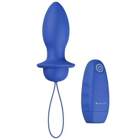 Esplora nuove dimensioni di piacere con il Plug Vibrante Classico Bfilled Denim di B Swish