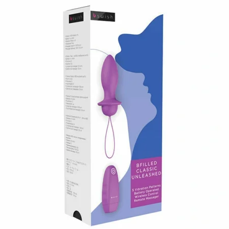 B Swish Bfilled Classic Vibrating Plug Orchid. Experience new heights of pleasure with the Bfilled Classic Vibrating Plug.
