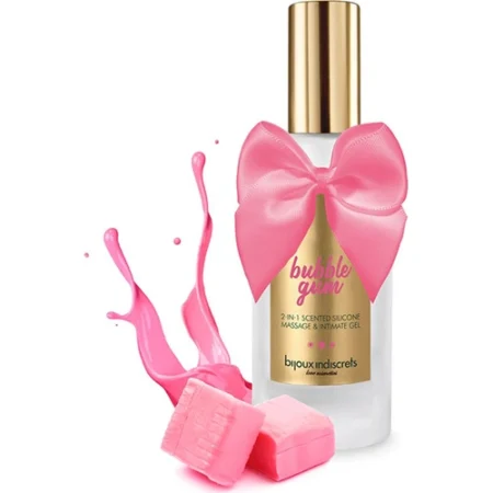 Bijoux Indiscrets Bubblegum - Massage and Intimate Gel A high-quality image of the Bubblegum massage gel.