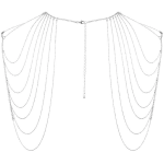Bijoux Indiscrets Magnifique | Shoulders and Back Jewelry - Silver. Experience sensuality with the Magnifique Shoulders and Back Jewelry.