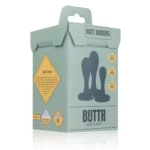Buttr Buttkickers Butt Plug Training Set. Embark on your anal play journey with the Buttkickers Butt Plug Training Set.