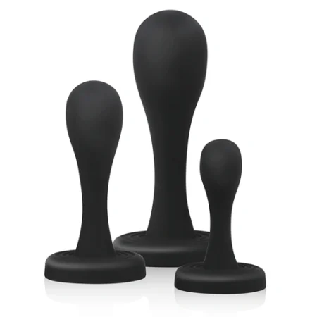 Buttr Buttkickers Butt Plug Training Set. Embark on your anal play journey with the Buttkickers Butt Plug Training Set.