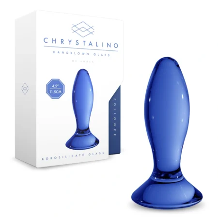 Chrystalino Follower A high-quality image of the unique shape pleasure wand.