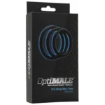 Doc Johnson 3 C-ring Set - Thin - Black A high-quality image of the 3 C-ring Set Thin.