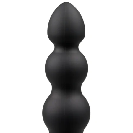Doc Johnson Black Magic - 7 Inch Ribbed Vibe A high-quality image of the Black Magic Ribbed Vibe.