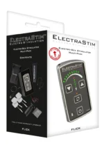 Esplora il piacere elettrizzante con lo Stimolatore Flick Multi-pack di ElectraStim