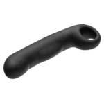 ElectraStim Ovid Silicone Noir Dildo. Experience intense G-spot or prostate stimulation with the Ovid Silicone Noir Dildo.