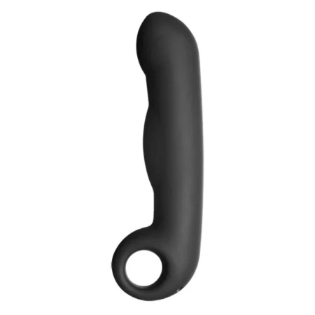 ElectraStim Ovid Silicone Noir Dildo. Experience intense G-spot or prostate stimulation with the Ovid Silicone Noir Dildo.