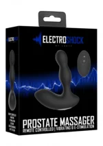 Il Massaggiatore Prostatico Elettrostimolante di ElectroShock offre un'esperienza unica di piacere con controllo remoto e design impermeabile.