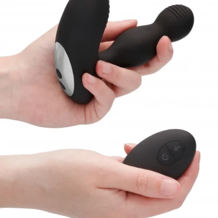 ElectroShock Remote Controlled E-stim & Vibrating Prostate Massager A high-quality image of the Remote Controlled Prostate Massager.