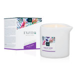 Exotiq Exotiq Massage Candle Violet Rose - 200g. Transform your relaxation routine with the Exotiq Massage Candle Violet Rose.