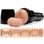 FLESHJACK Male Masturbator With Testicles - Fleshlight. Enhance your solo play with the Male Masturbator With Testicles by Fleshlight.