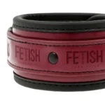 Fetish Submissive Dark Room Ankle Cuffs Vegan Leather A high-quality image of the Dark Room Ankle Cuffs.