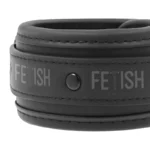 Fetish Submissive Handcuffs Vegan Leather Experience the luxury of vegan leather handcuffs designed for comfort and control.