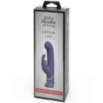Fifty Shades Of Gray Greedy Girl - Power Motion Rabbit Vibrator Experience ultimate pleasure with the Greedy Girl Rabbit Vibrator.