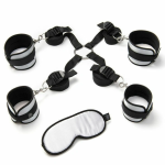 Fifty Shades Of Gray Hard Limits - Bed Restraints Kit A high-quality image of the bed restraint kit.