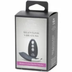 Fifty Shades Of Grey Relentless Vibrations vibratore per mutandine con telecomando per una stimolazione clitoridea discreta e lussuosa.