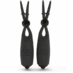 Fifty Shades Of Gray Sweet Torture - Vibrating Nipple Sitmulators These silicone vibrating nipple stimulators offer a snug fit and hands-free pleasure
