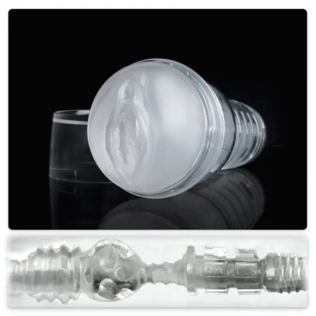 Scopri la stimolazione visiva offerta dalla Fleshlight Ice Lady Cristal