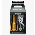 Fleshlight Stamina Training Unit Value Pack. Enhance your stamina with the Fleshlight Stamina Training Unit Value Pack