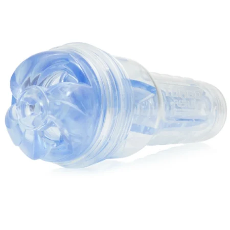Il Fleshlight Turbo Thrust Blue Ice offre un'esperienza orale realistica e innovativa per il piacere solitario