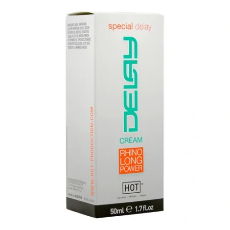 HOT Delay Cream 50 ml A high-quality image of the Delay Cream for Men.