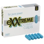 Le Exxtreme Power Caps di HOT ti offrono energia e vitalità naturale grazie a ingredienti come cardamomo e guaranà.