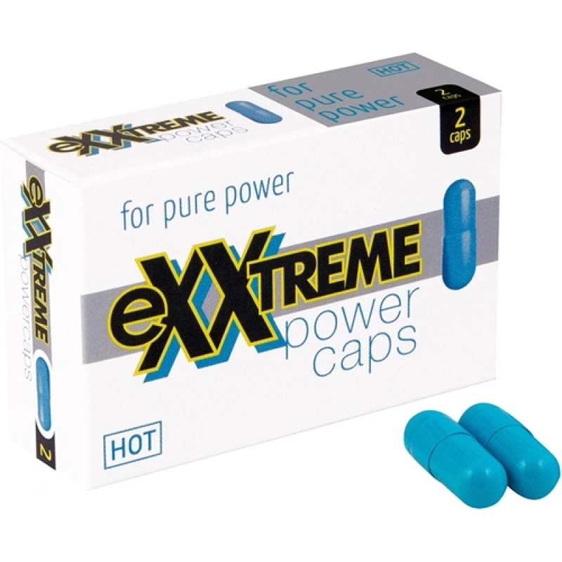 HOT Exxtreme Power Caps Man - 1x2 Pcs. Experience a surge of energy and vitality with Hot Exxtreme Power Caps Man.