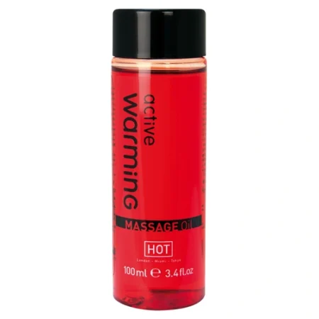 HOT Hot Massage Oil Active Warming 100 ml. Unleash a world of intimacy with Hot Massage Oil Active Warming.