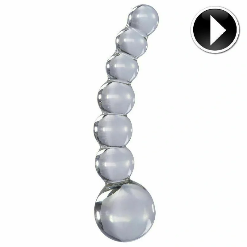 Icicles N. 66 - Clear A high-quality image of the Icicles N. 66 glass massager.