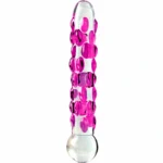 Icicles N. 7 is a luxurious glass massager that offers versatility and elegance.