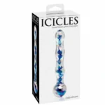 Icicles N. 8 A high-quality image of the Icicles N. 8 glass massager.