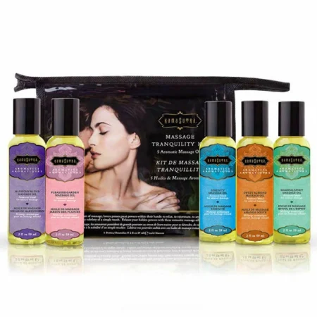 Kama Sutra Massage Tranquility Kit A high-quality image of the Kama Sutra Massage Kit.