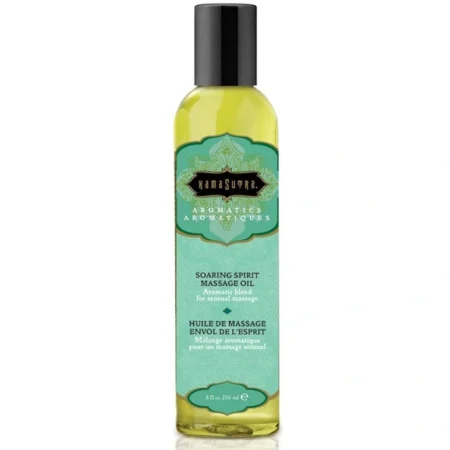 Kama Sutra Aromatic Massage Oil Soaring Spirit. Experience ultimate relaxation with Kama Sutra's Aromatic Massage Oil.