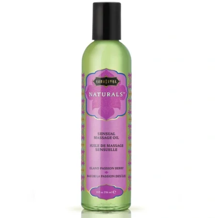 Kama Sutra Natural Massage Oil Passion Berry 236 ml A high-quality image of the Kama Sutra Massage Oil.
