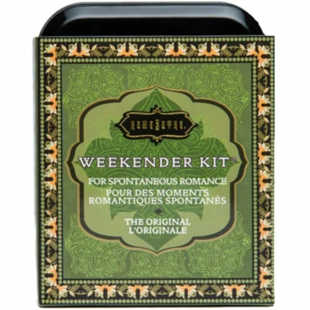 Kama Sutra Weekender Tin Kit The Original. Unlock spontaneous romance with the Kamasutra Weekender Tin Kit! Packed with essential sensual items