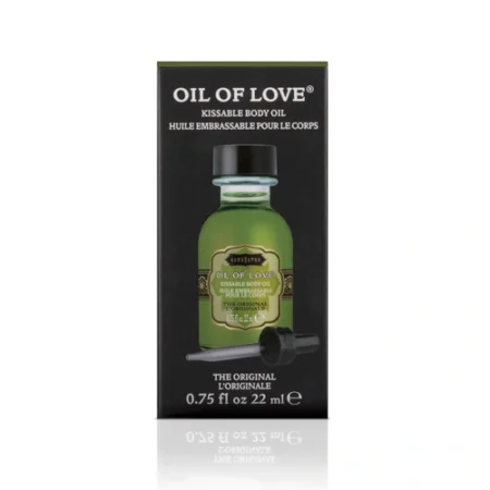 Kama Sutra Oil Of Love - The Original 22 ml A high-quality image of the Kissable warming oil.