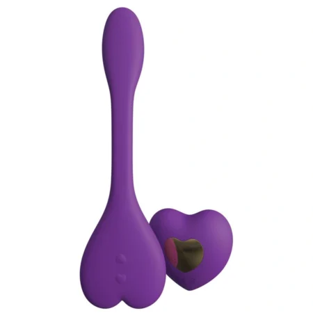 Kama Sutra Rhythm - Natya Couple Toy - Purple A high-quality image of the remote controlled couple’s massager.