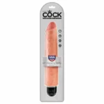 King Cock 10 Inches Vibrating Stiffy - 25.4 cm A high-quality image of the King Cock Vibrating Stiffy.