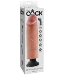 King Cock 25.5 cm Vibrating Cock - Flesh A high-quality image of the Vibrating Cock Toy.