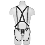 King Cock 30.5 cm Hollow Strap-on Suspender System - Flesh A high-quality image of the King Cock strap-on system.