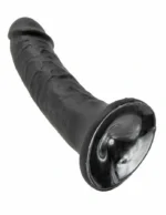 King Cock 6 Inches Cock Black 15.2 cm A high-quality image of the 6 Inches Black Dildo King Cock.