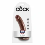 King Cock 6 Inches Cock Brown 15.2 cm. Unlock new heights of pleasure with the King Cock 6 Inches dildo.