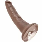 King Cock Dildo Realistico 17.8 cm offre un'esperienza autentica con dettagli scolpiti per il massimo piacere